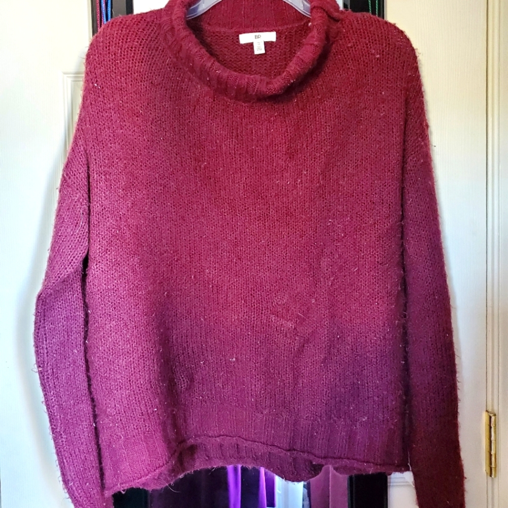 Oversized Cowl Neck Sweater